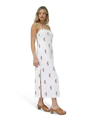 Belle & Bloom Womens She Blooms Floral Midi Dress