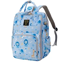 SUNVENO Wide-Open Frame Diaper Bag Backpack