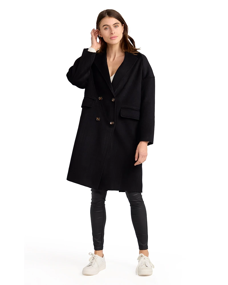 Belle & Bloom Womens Amnesia Wool Blend Oversized Coat