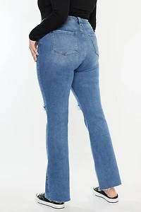 KanCan Women's Plus Essentials High Rise Bootcut Jeans Sunflower
