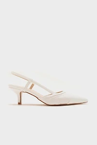 Prologue Shoes Womens Goodge Slingback Pointed Toe Pump