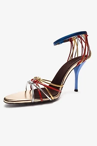 Prologue Shoes Womens Arona Ankle Strap Stiletto Sandal