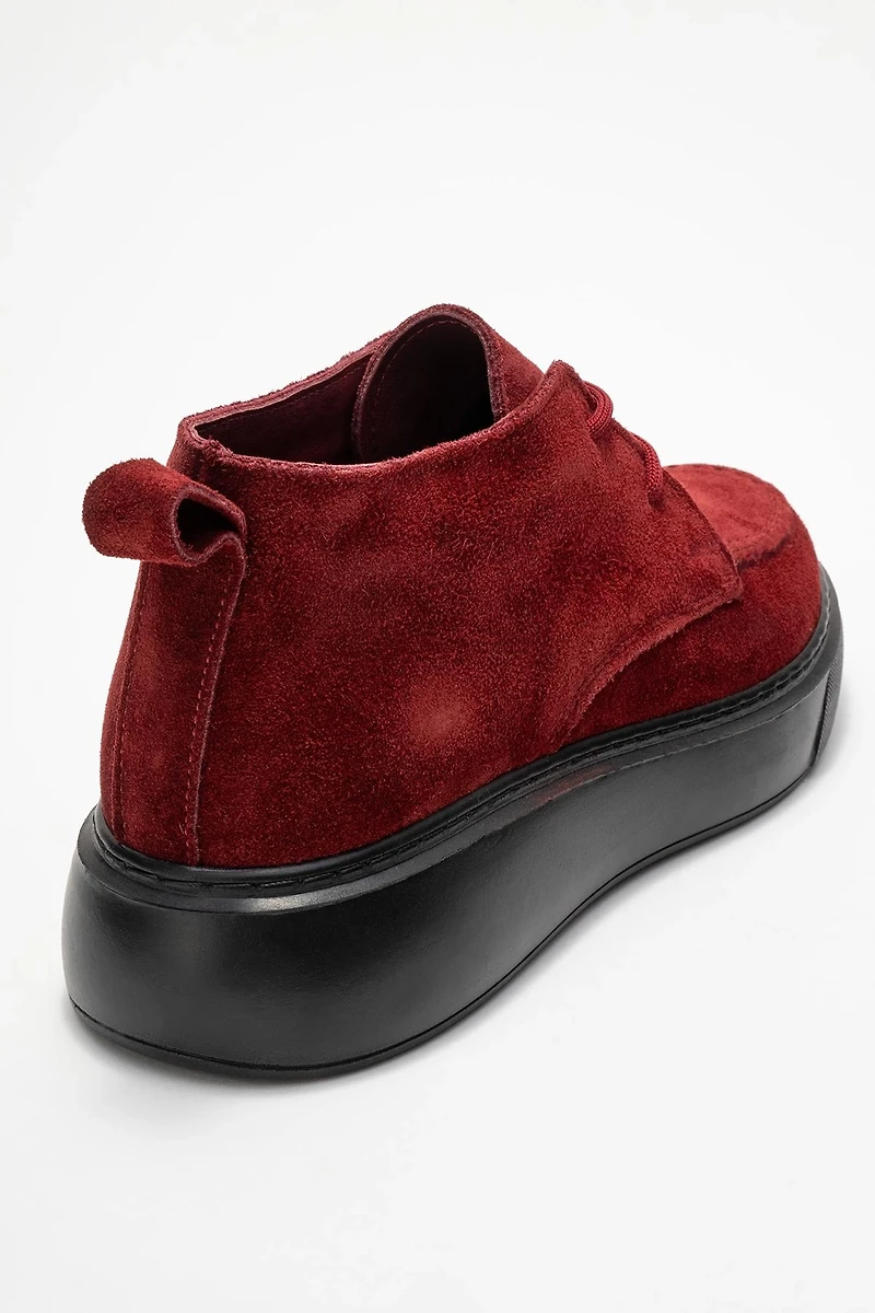 Forever & Always Womens Lilya Leather Chukka Boot