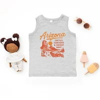 The Juniper Shop - Arizona Cactus, Canyons & Desert Heat Toddler Graphic Tank