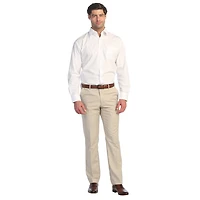 Gioberti Men's Hidden Expandable Waist Dress Pants Suit