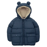 Rokka&Rolla Baby Boys Fleece-Lined Puffer Jacket