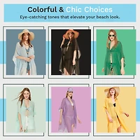 Wear Sierra Womens Lightweight Beach Cover -Up