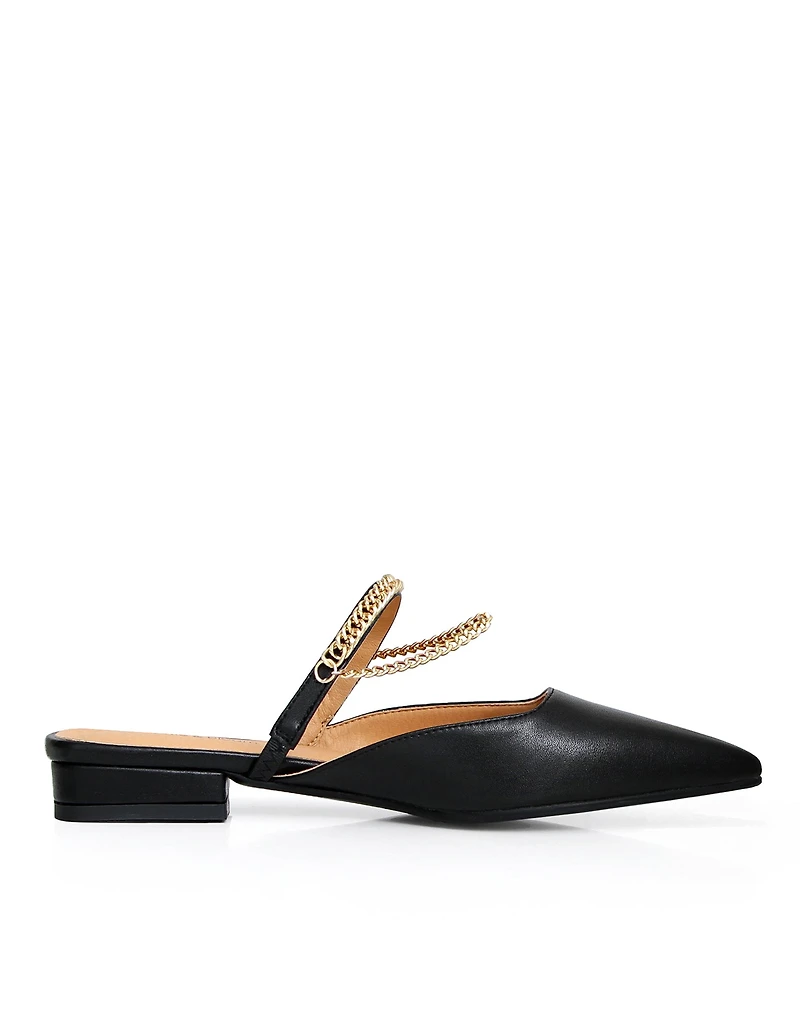 Belle & Bloom Womens On The Go Leather Flat