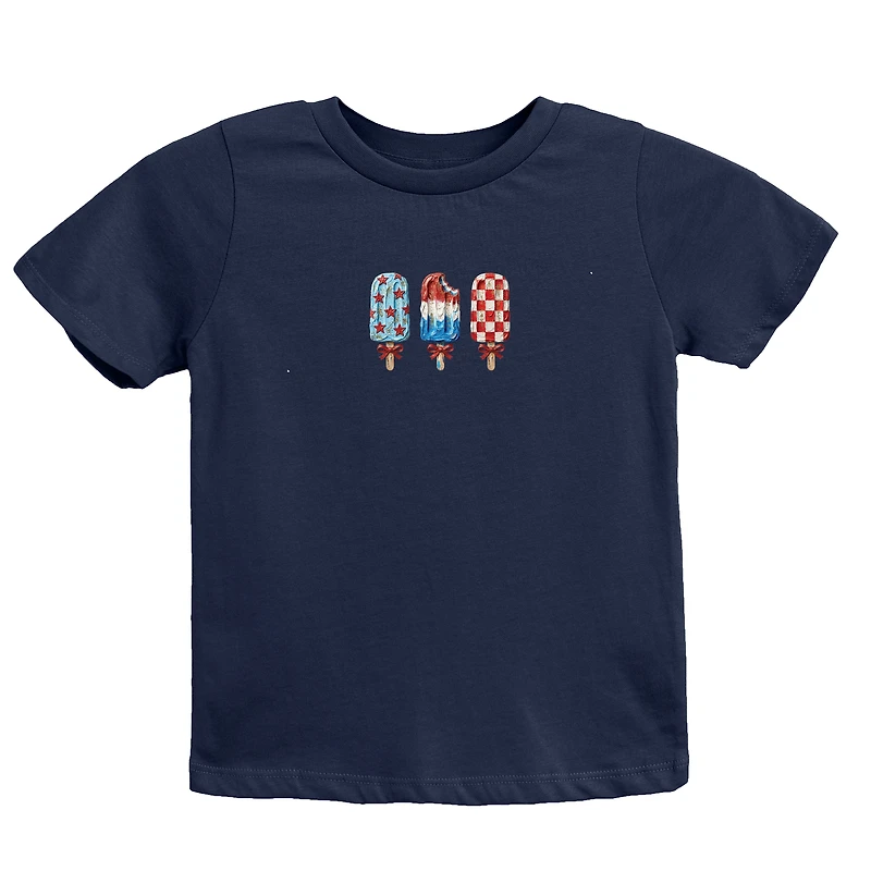 The Juniper Shop - Patriotic Popsicles Youth Short Sleeve Graphic T-Shirt