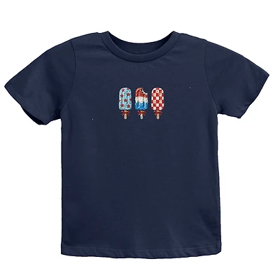 The Juniper Shop - Patriotic Popsicles Youth Short Sleeve Graphic T-Shirt