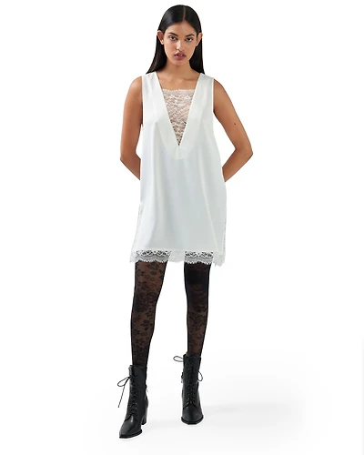 Belle & Bloom Womens After Party Lace Mini Dress
