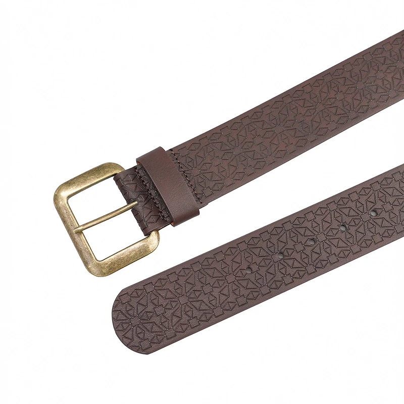 AGP PARIS Brown Wide Women's Belt