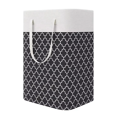 Home Collection Large Foldable Collapsible Laundry Basket Waterproof Freestanding Hamper