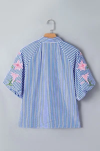 Threaded Pear Women's Promise Puff Sleeve Down Shirt