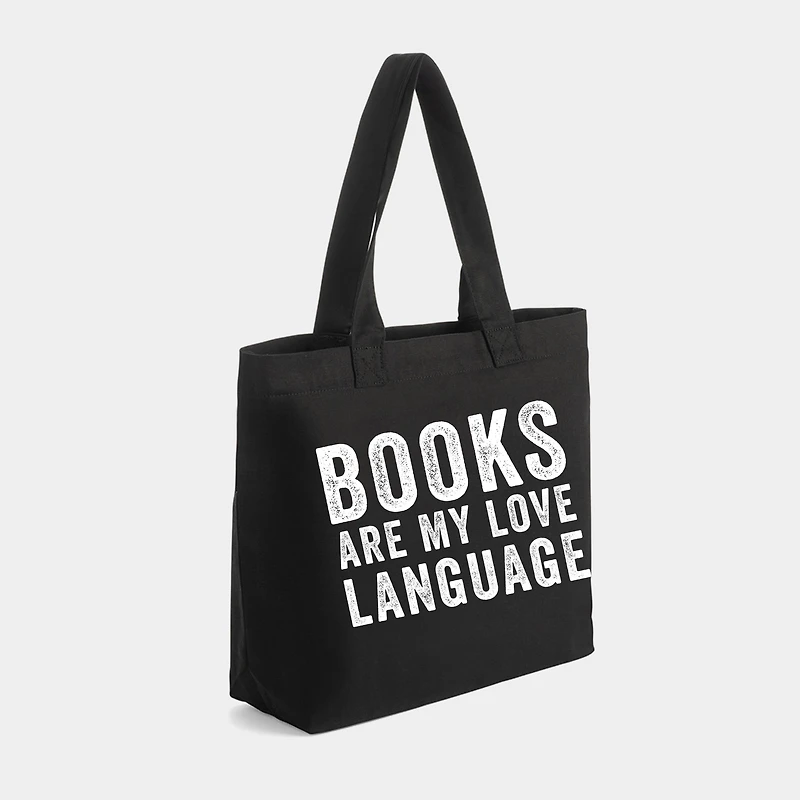 Simply Sage Market - Zippered Canvas Tote Books are My Love Language
