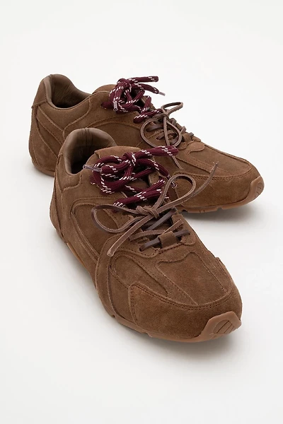 Forever & Always Womens Selena Leather Sneakers
