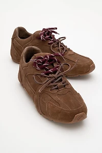 Forever & Always Womens Selena Leather Sneakers