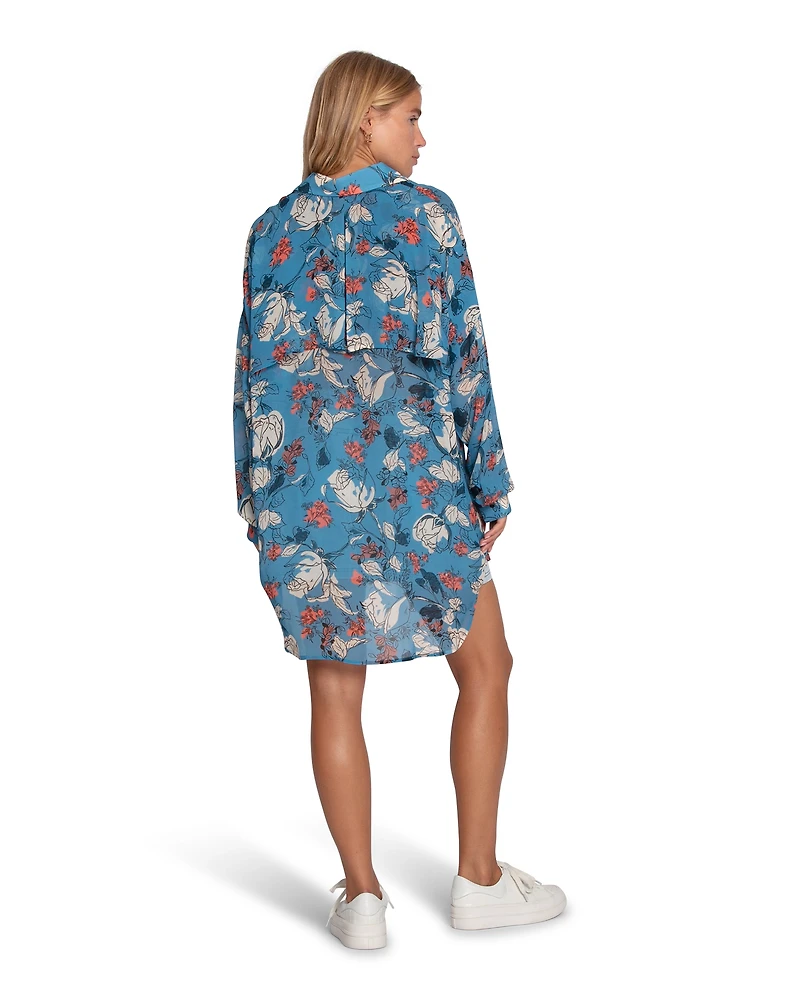 Belle & Bloom Womens Because You Move Me Oversized Shirt