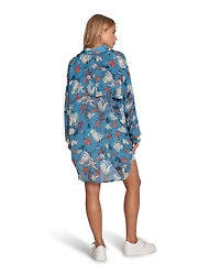 Belle & Bloom Womens Because You Move Me Oversized Shirt