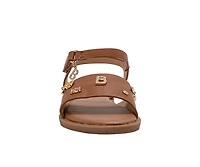 bebe Girl's Fashion Sandals - Dressy Shoes with Decorative Metal