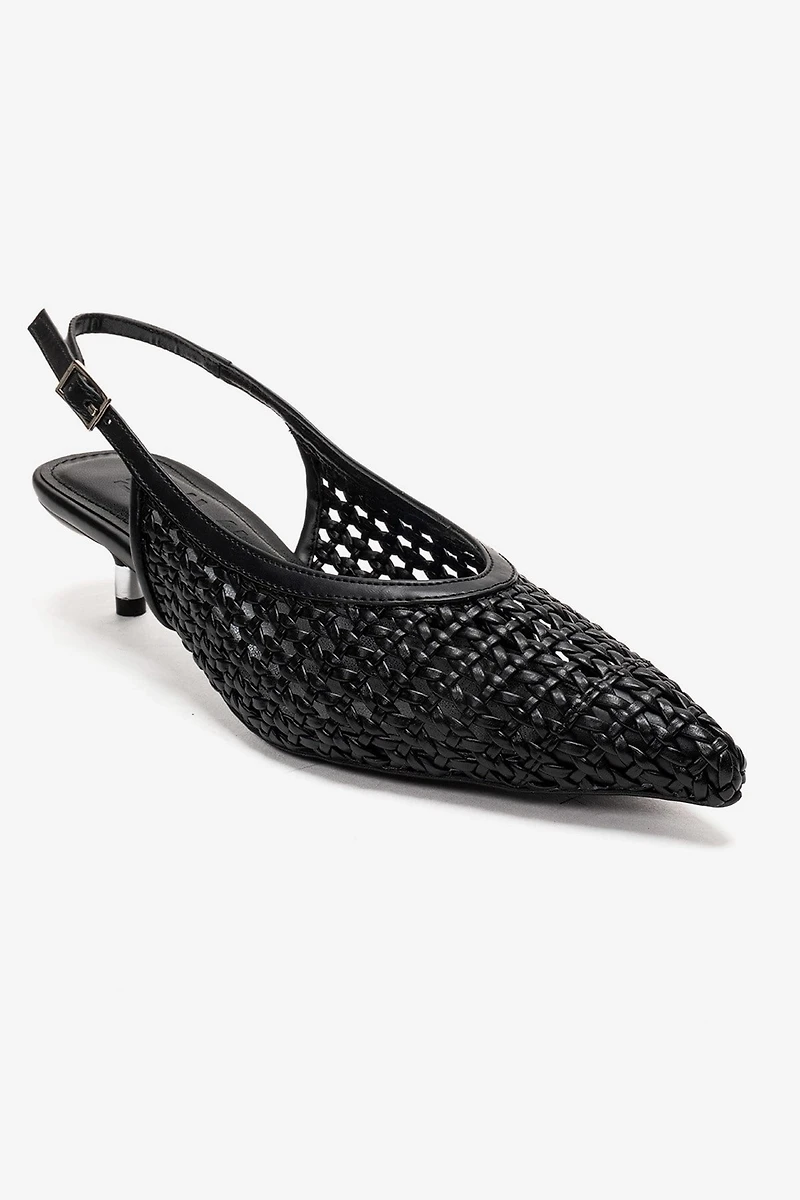 Prologue Shoes Womens Orelis Kitten Heel Pump