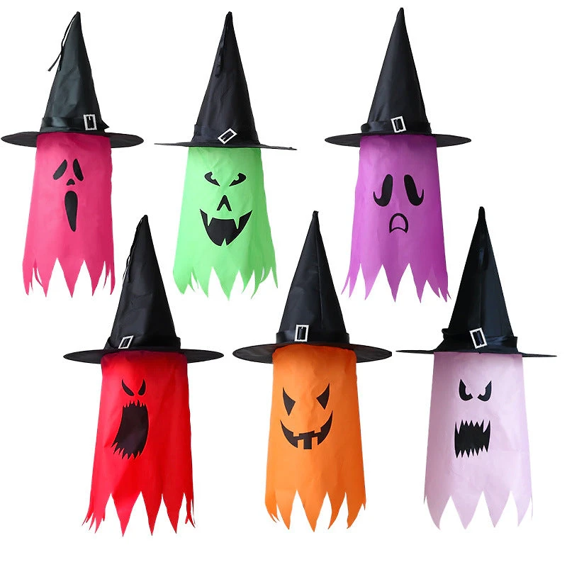 MyKids-USA Halloween Colorful Glowing Wizard Hat, One Fits Most