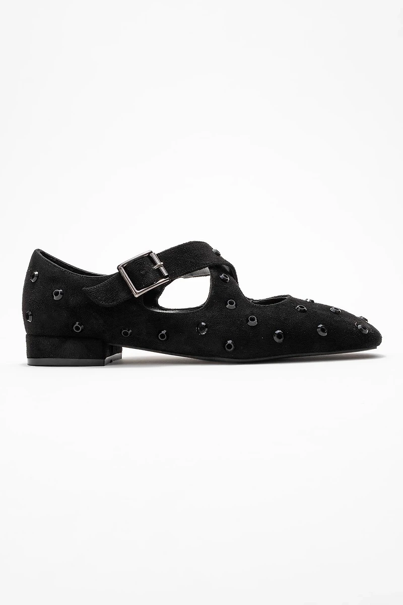 Prologue Shoes Womens Addison Cross Strap Mary Jane