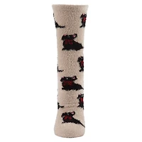 MeMoi Winter Dog Cozy Non-Slip Crew Socks