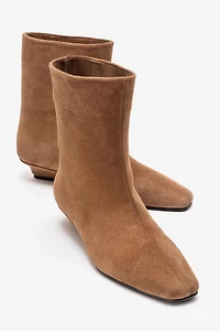 Forever & Always Womens Nacho Leather Ankle Boots