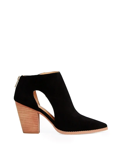 Belle & Bloom Womens Midnight Special Suede Ankle Boot