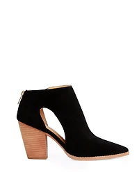 Belle & Bloom Womens Midnight Special Suede Ankle Boot