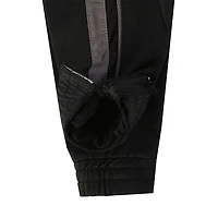 Gioberti Boy's Athletic Jogger Track Pants - With Ribbed Zipper Ankle Cuffs