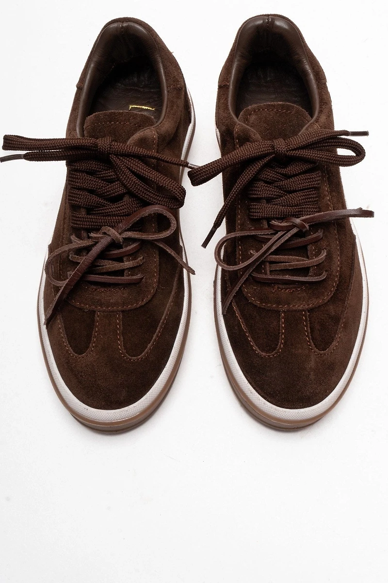 Forever & Always Womens Melle Leather Sneaker