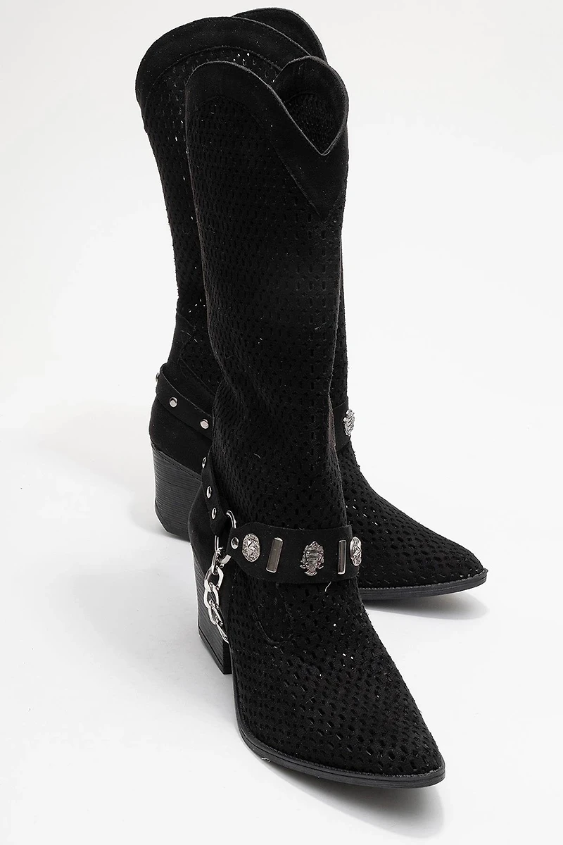 Prologue Shoes Womens Lumen Block Heel Summer Boot
