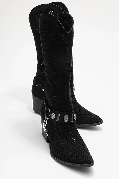 Prologue Shoes Womens Lumen Block Heel Summer Boot