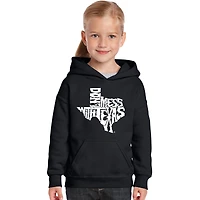 LA Pop Art Girls Word Hoodie - DONT MESS WITH TEXAS
