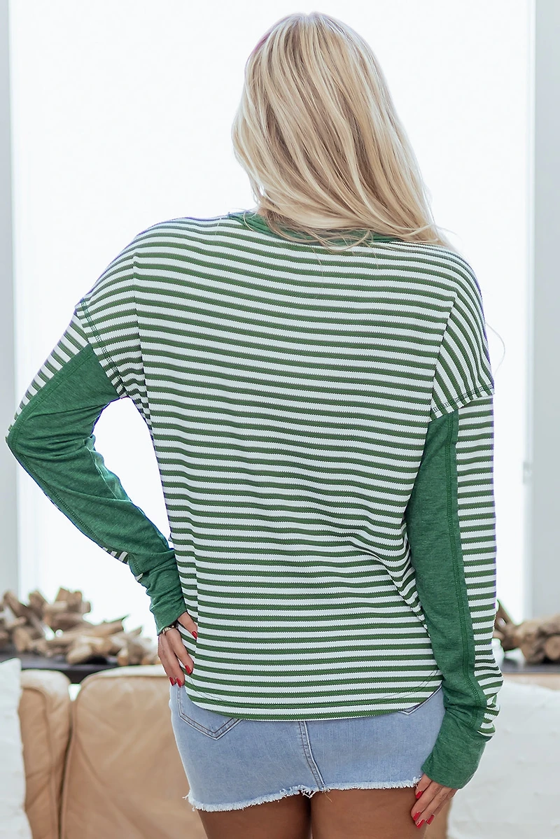 Threaded Pear Women's Laurel Drop Shoulder Casual Top