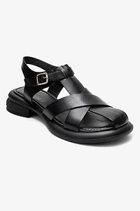 Forever & Always Womens Guido Leather Sandals