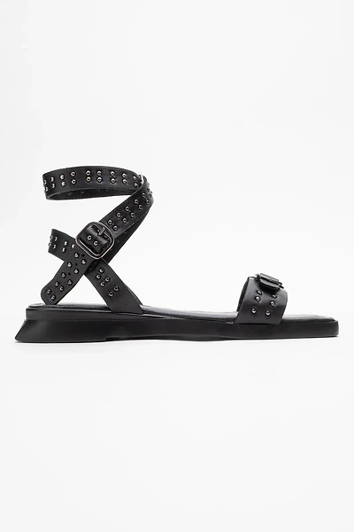 Forever & Always Womens Carril Leather Sandals
