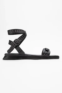 Forever & Always Womens Carril Leather Sandals
