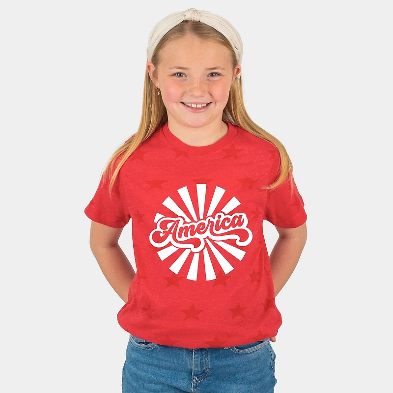 The Juniper Shop - America Rays Youth Short Sleeve Star Tee