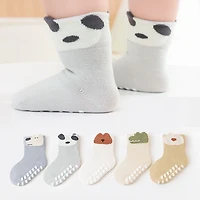 MyKids-USA Baby Breathable Animal Cartoon Socks Non-Slip Newborn-12 Months