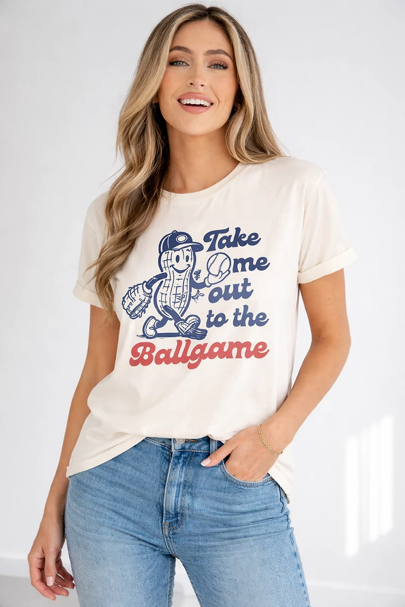 Threaded Pear Women's Hattie the Ballgame Casual Tee