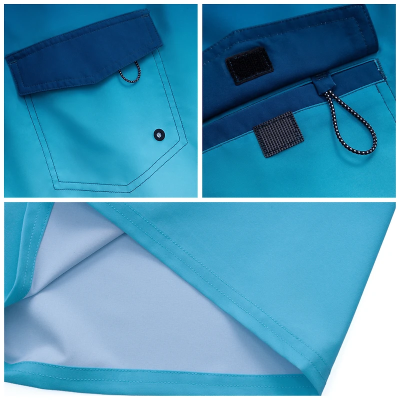 Rokka&Rolla Mens 4-Way Stretch Swim Trunks