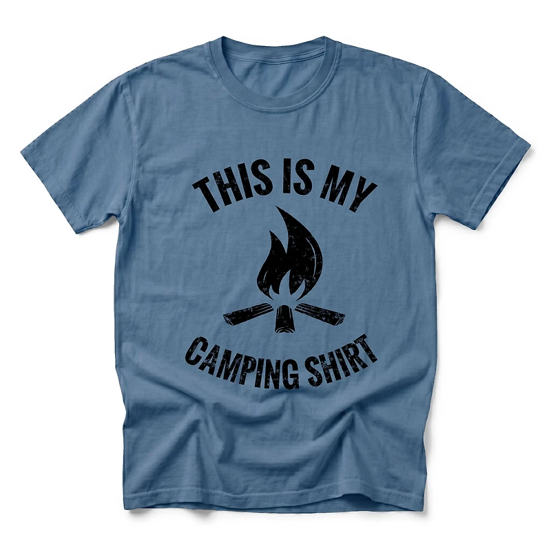 Simply Sage Market - This Is My Camping Shirt Men's Garment Dyed Graphic T-Shirt