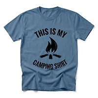 Simply Sage Market - This Is My Camping Shirt Men's Garment Dyed Graphic T-Shirt