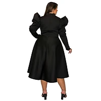 L I V D Women's Plus Isabella Neoprene Statement Dress