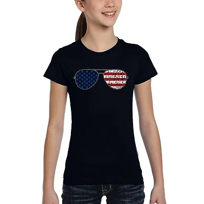 LA Pop Art Girls Word T-Shirt