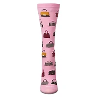 MeMoi Fake It Till You Make It Crew Socks