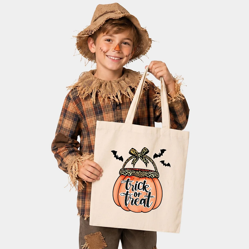 Simply Sage Market - Canvas Tote - Trick or Treat Pumpkin